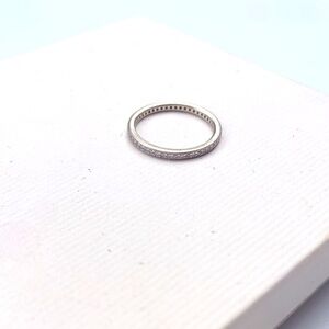 Ritani Eternity Diamond Ring, 18k White Gold